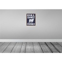 [LA-119129-H] Holzschild 40x30 cm Bullshit Corner lustig Dekoration Bild 2