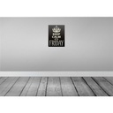 [LA-119140-H] Holzschild 40x30 cm Keep Calm it`s Friday Bild 2