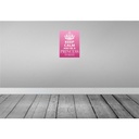 [LA-119144-H] Holzschild 40x30 cm Keep Calm and be a Princess Bild 2