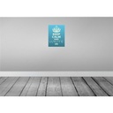 [LA-119145-H] Holzschild 40x30 cm Keep Calm and write on Bild 2