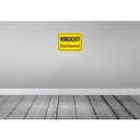 [LA-119232] Blechschild 30x40 cm Vorsicht Dachlawine Warn Warnschild Hinweisschild Sicherheit Bild 2