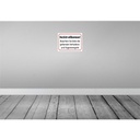 [LA-119242-H] Holzschild 30x40 cm Verhaltens- und Hygienenregeln Warnschild Hinweisschild Bild 2