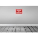 [LA-119257] Blechschild 30x40 cm Arbeitszeit ist Leistungszeit Dekoration Spruch Zitat Bild 2