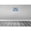 [LA-119258] Blechschild 30x40 cm gib jeden Tag die Chance Dekoration Spruch Zitat Bild 2