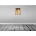 [LA-119298] Blechschild 40x30 cm international Morse code Dekoration Bild 2