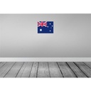 [LA-119356-H] Holzschild 30x40 cm Australien Australia Flagge Fahne Wappen Bild 2