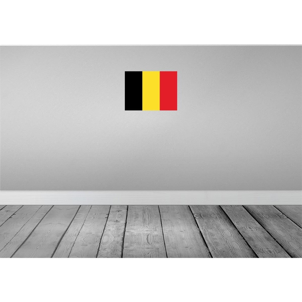 [LA-119363] Blechschild 30x40 cm Belgiens Belgium Flagge Fahne Wappen Bild 2