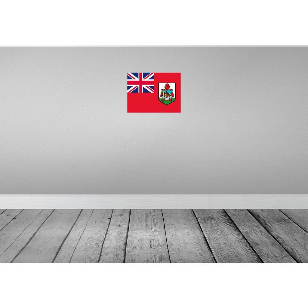 [LA-119366] Blechschild 30x40 cm Bermudas Bermuda Flagge Fahne Wappen Bild 2