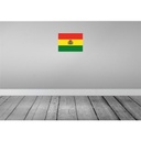 [LA-119368] Blechschild 30x40 cm Boliviens Bolivia Flagge Fahne Wappen Bild 2