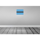 [LA-119370-H] Holzschild 30x40 cm Botswanas Botswana Flagge Fahne Wappen Bild 2
