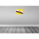 [LA-119373] Blechschild 30x40 cm Bruneis Brunei Flagge Fahne Wappen Bild 2