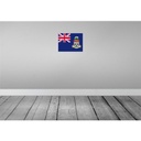 [LA-119381] Blechschild 30x40 cm Cayman Islands Flagge Fahne Wappen Bild 2