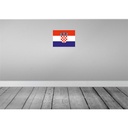 [LA-119393-H] Holzschild 30x40 cm Kroatiens Croatia Flagge Fahne Wappen Bild 2