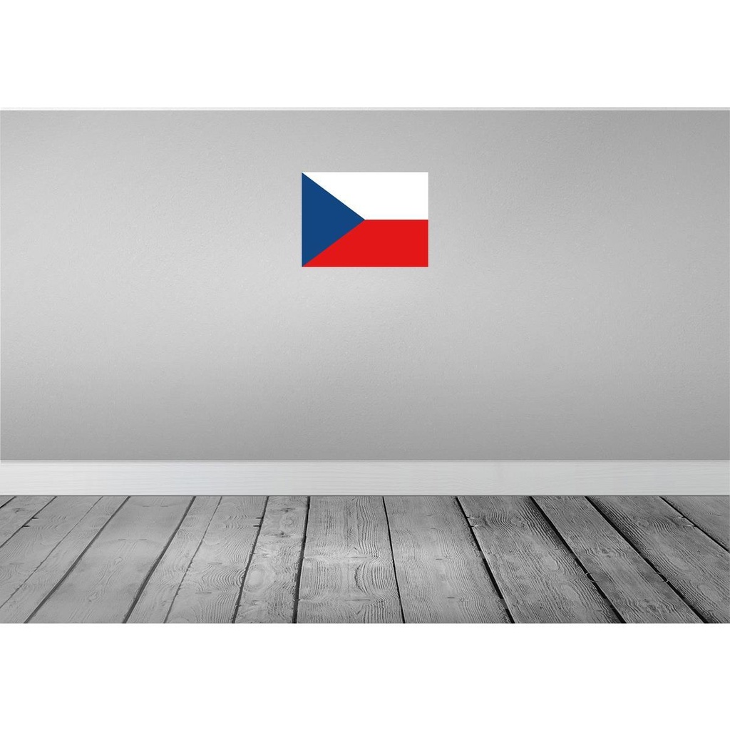 [LA-119396-H] Holzschild 30x40 cm Tschechiens Czech Republic Flagge Fahne Wappen Bild 2