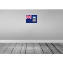 [LA-119411-H] Holzschild 30x40 cm Falklandinseln Falkland Islands Flagge Fahne Wappen Bild 2