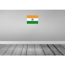 [LA-119438] Blechschild 30x40 cm Indiens India Flagge Fahne Wappen Bild 2