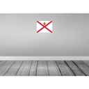 [LA-119448] Blechschild 30x40 cm Jerseys Jersey Flagge Fahne Wappen Bild 2