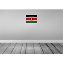 [LA-119450] Blechschild 30x40 cm Kenias Kenya Flagge Fahne Wappen Bild 2