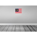 [LA-119467] Blechschild 30x40 cm Malaysias Malaysia Flagge Fahne Wappen Bild 2