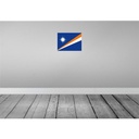 [LA-119472] Blechschild 30x40 cm Marshallinseln Marshall Islands Abenteuer Reisen Flagge Fahne Wappen Bild 2