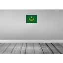 [LA-119473-H] Holzschild 30x40 cm Mauretaniens Mauritania Flagge Fahne Wappen Bild 2