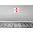 [LA-119496-H] Holzschild 30x40 cm Nordirland Northern Ireland Flagge Fahne Wappen Bild 2