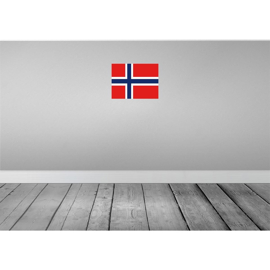 [LA-119498-H] Holzschild 30x40 cm Norwegens Norway Flagge Fahne Wappen Bild 2