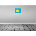 [LA-119501] Blechschild 30x40 cm Palaus Palau Flagge Fahne Wappen Bild 2