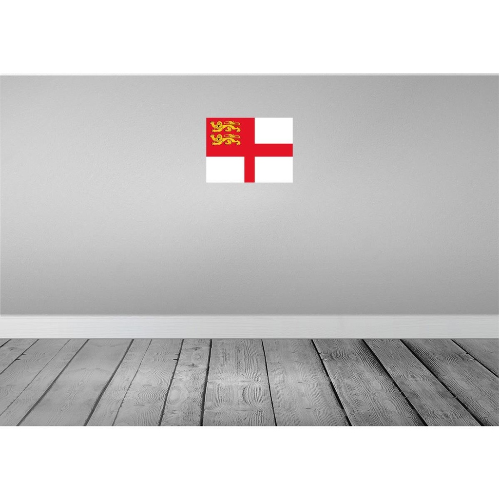 [LA-119520-H] Holzschild 30x40 cm Sark Flagge Fahne Wappen Bild 2