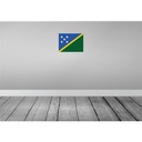[LA-119530] Blechschild 30x40 cm Salomonen Solomon Islands Flagge Fahne Wappen Bild 2