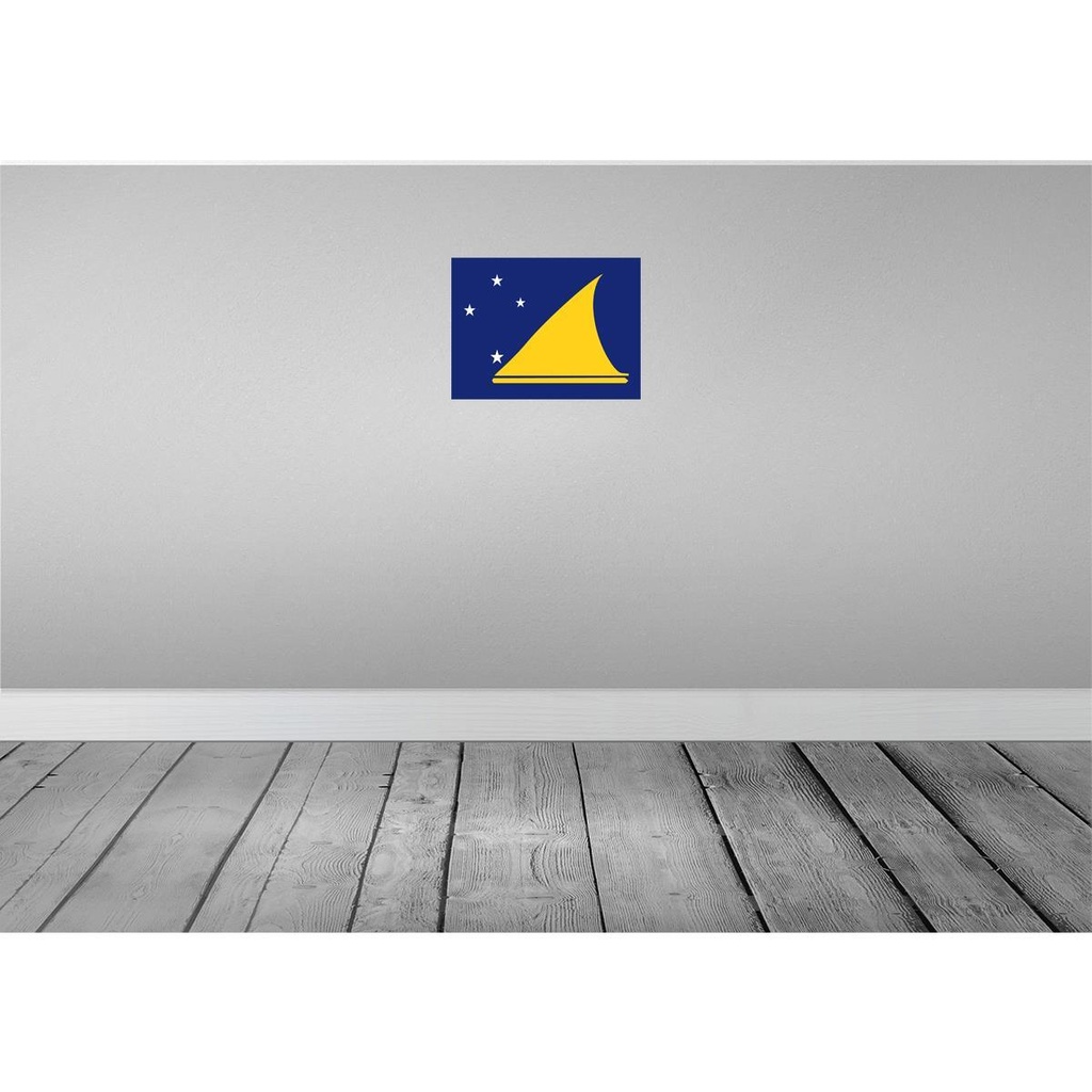 [LA-119549-H] Holzschild 30x40 cm Tokelaus Tokelau Flagge Fahne Wappen Bild 2