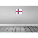 [LA-119640] Blechschild 30x40 cm Färöer Retro Faroe Islands Flagge Fahne Wappen Bild 2