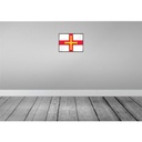 [LA-119656] Blechschild 30x40 cm Guernseys Retro Guernsey Flagge Fahne Wappen Bild 2
