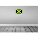 [LA-119674-H] Holzschild 30x40 cm Jamaikas Retro Jamaica Flagge Fahne Wappen Bild 2