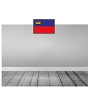 [LA-119689] Blechschild 30x40 cm Liechtenstein Retro Flagge Fahne Wappen Bild 2