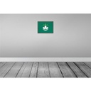 [LA-119692-H] Holzschild 30x40 cm Macaus Retro Macau Flagge Fahne Wappen Bild 2