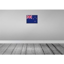 [LA-119717] Blechschild 30x40 cm Neuseelands Retro New Zealand Flagge Fahne Wappen Bild 2