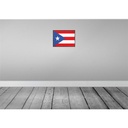 [LA-119737-H] Holzschild 30x40 cm Puerto Ricos Retro Rico Flagge Fahne Wappen Bild 2