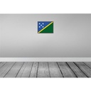 [LA-119758] Blechschild 30x40 cm Salomonen Retro Solomon Islands Abenteuer Reisen Flagge Fahne Wappen Bild 2