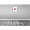 [LA-119761] Blechschild 30x40 cm Südkoreas Retro South Korea Flagge Fahne Wappen Bild 2