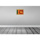 [LA-119763-H] Holzschild 30x40 cm Sri Lankas Retro Lanka Flagge Abenteuer Reisen Bild 2