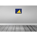 [LA-119777-H] Holzschild 30x40 cm Tokelaus Retro Tokelau Flagge Fahne Wappen Bild 2