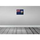 [LA-119808] Blechschild 30x40 cm Anguilla Flagge Fahne Wappen Bild 2