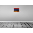 [LA-119811] Blechschild 30x40 cm Armenien Armenia Flagge Fahne Wappen Bild 2