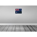 [LA-119812] Blechschild 30x40 cm Australien Australia Flagge Fahne Wappen Bild 2