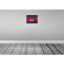 [LA-119833-H] Holzschild 30x40 cm Kambodscha Cambodia Flagge Fahne Wappen Bild 2
