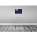 [LA-119847] Blechschild 30x40 cm Cookinseln Cook Islands Flagge Fahne Wappen Bild 2