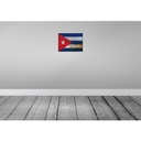 [LA-119850] Blechschild 30x40 cm Kuba Cuba Flagge Fahne Wappen Bild 2