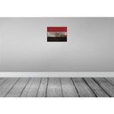 [LA-119860] Blechschild 30x40 cm Ägypten Egypt Flagge Fahne Wappen Bild 2