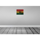 [LA-119877] Blechschild 30x40 cm Ghana Flagge Fahne Wappen Bild 2